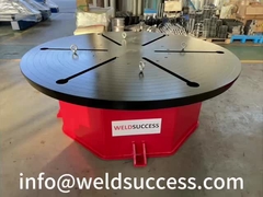 PLC와 터치 스크린 제어로 회전 각도를 미리 설정한 수평 회전 테이블